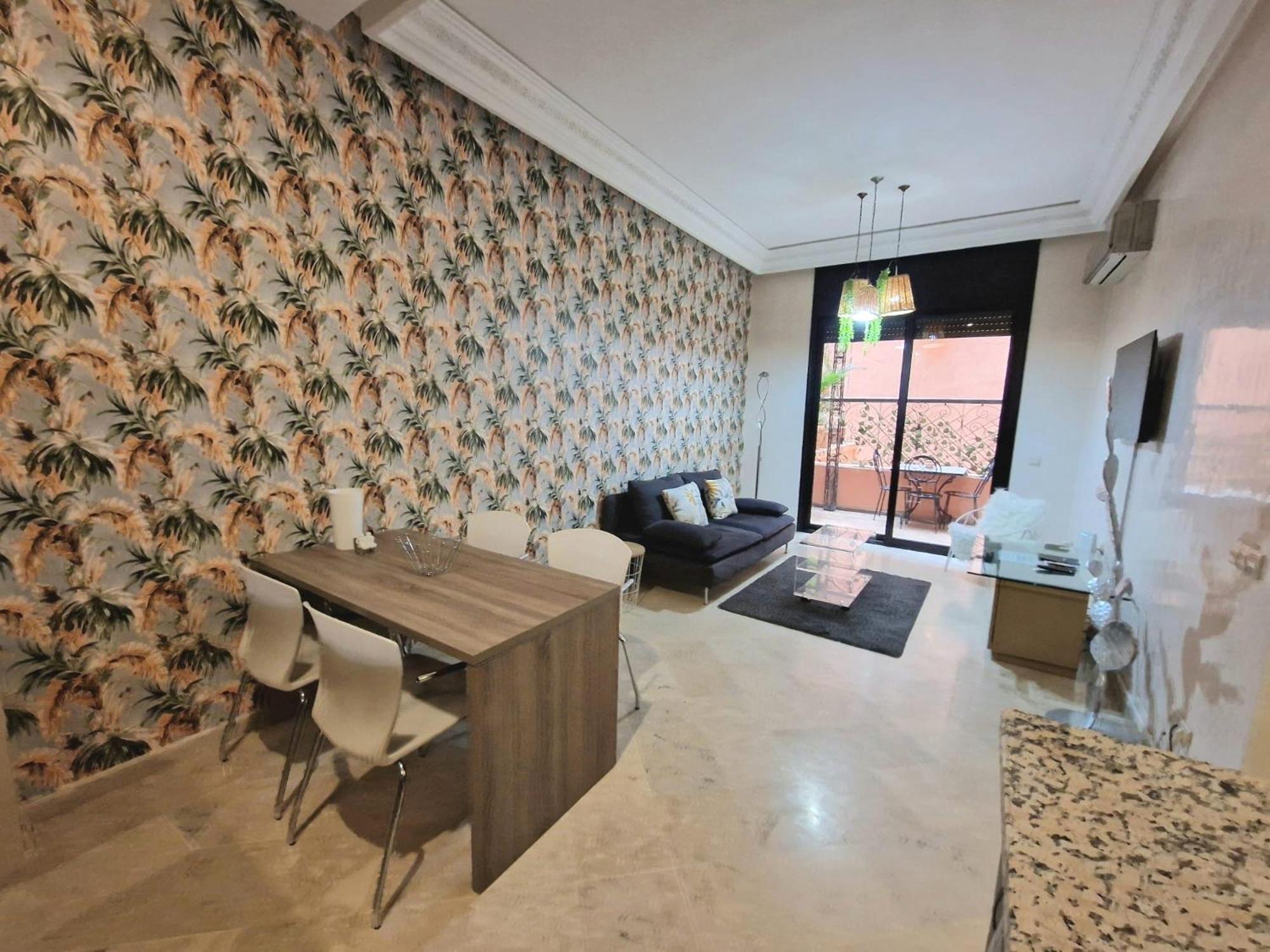 Superbe Appartement Piscine Gueliz Marrakesh Extérieur photo