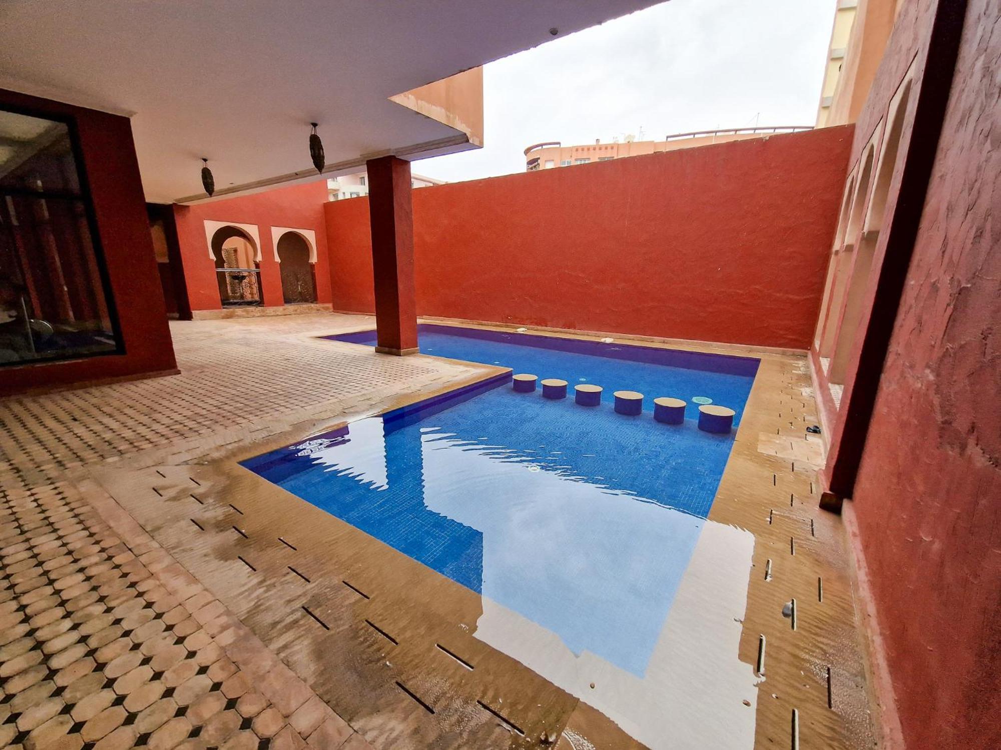 Superbe Appartement Piscine Gueliz Marrakesh Extérieur photo