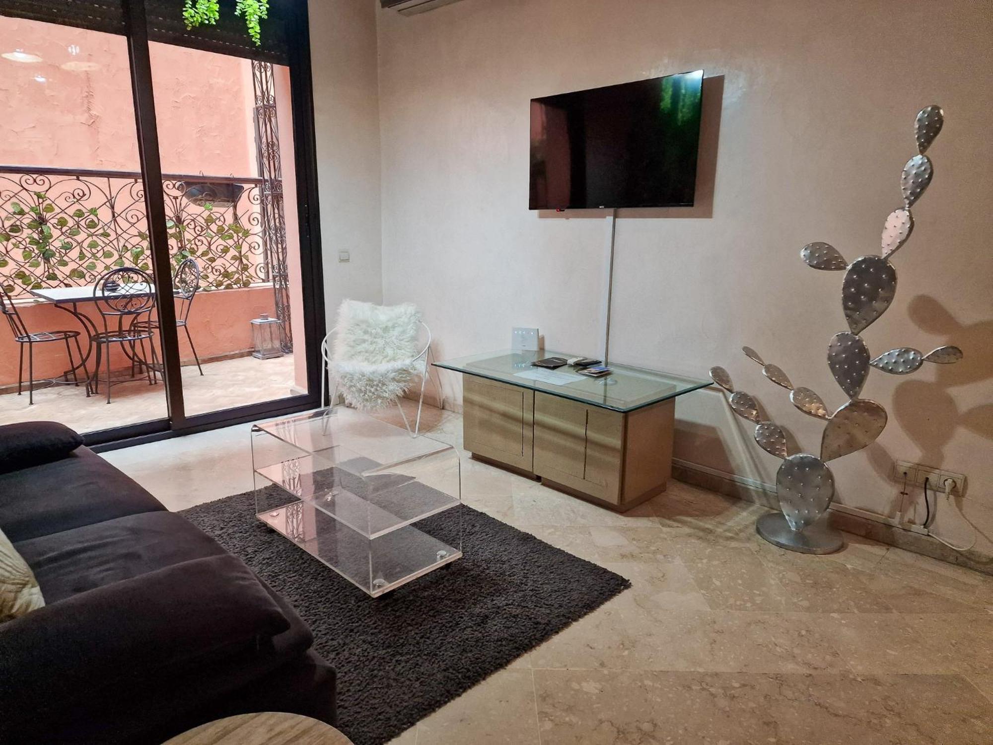Superbe Appartement Piscine Gueliz Marrakesh Extérieur photo